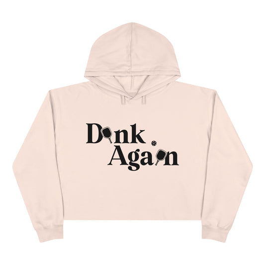 Crop Hoodie - Pink